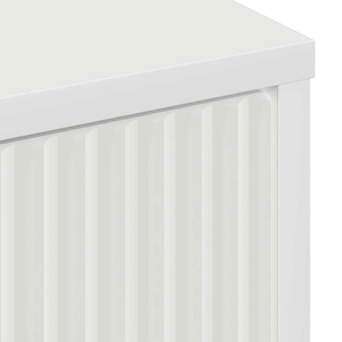 Bufet cu sertar Alb 89.5 x 33 x 82 cm Lemn compozit - WALTI WALTI