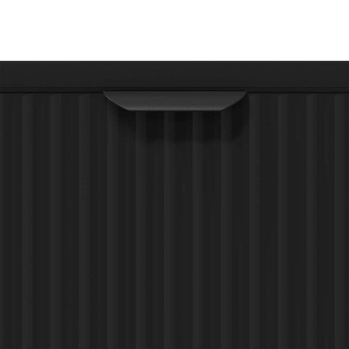 Bufet cu sertar Negru 89,5 x 33 x 82 cm Lemn compozit WALTI