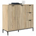 Bufet cu sertar Stejar sonoma 89.5 x 33 x 82 cm Lemn compozit - WALTI WALTI