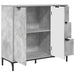 Bufet cu sertar Gri beton 89.5 x 33 x 82 cm Lemn compozit - WALTI WALTI