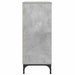 Bufet cu sertar Gri beton 89.5 x 33 x 82 cm Lemn compozit - WALTI WALTI