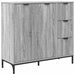 Bufet cu sertar sonoma gri 89.5 x 33 x 82 cm Lemn compozit - WALTI WALTI