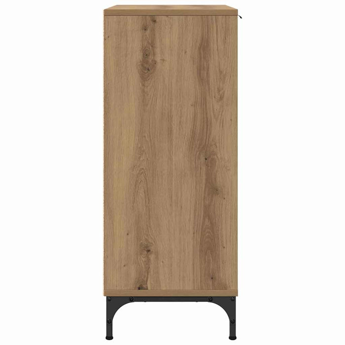 Bufet Stejar Artizanal 89,5 x 33 x 82 cm Lemn compozit WALTI