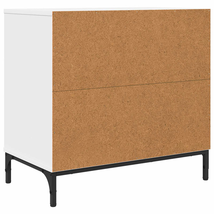 Noptieră cu sertar Alb 63.5 x 36 x 61 cm Lemn compozit - WALTI WALTI