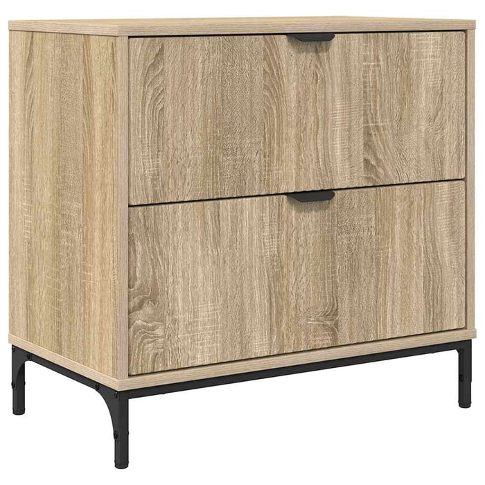 Noptieră Stejar sonoma 63.5 x 36 x 61 cm Lemn compozit - WALTI WALTI