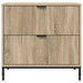 Noptieră Stejar sonoma 63.5 x 36 x 61 cm Lemn compozit - WALTI WALTI