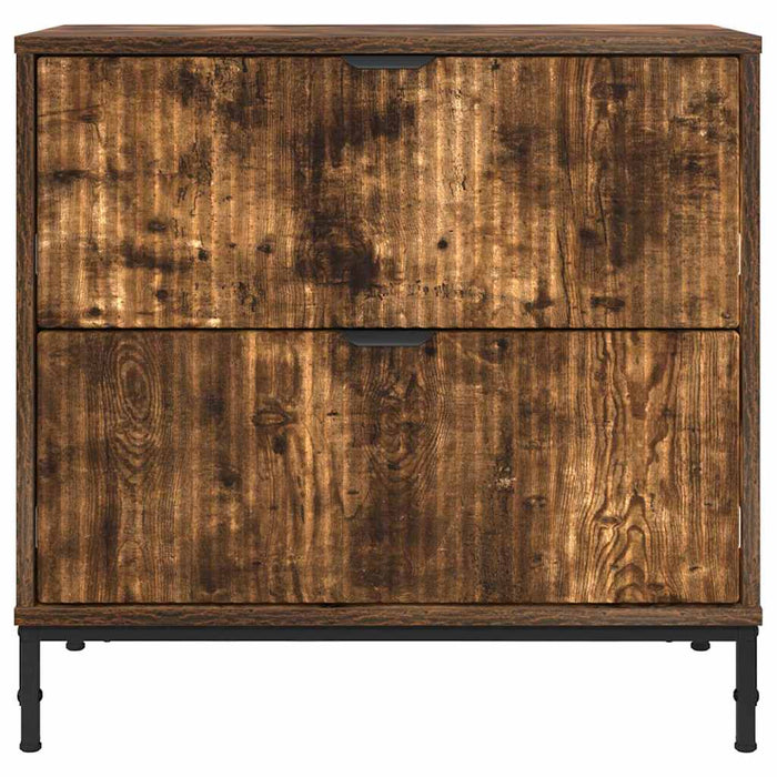 Noptieră Stejar afumat 63.5 x 36 x 61 cm Lemn compozit - WALTI WALTI