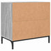 Noptieră cu sertar sonoma gri 63.5 x 36 x 61 cm Lemn compozit - WALTI WALTI