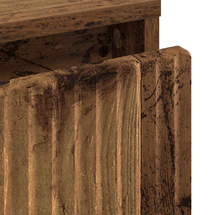 Noptieră cu sertar Lemn vechi 63.5 x 36 x 61 cm Lemn compozit - WALTI WALTI