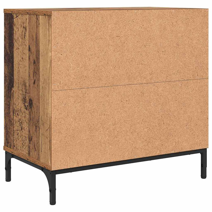 Noptieră cu sertar Lemn vechi 63.5 x 36 x 61 cm Lemn compozit - WALTI WALTI