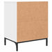 Mese de noptieră 2 pcs Alb 49 x 36 x 61 cm Lemn compozit - WALTI WALTI