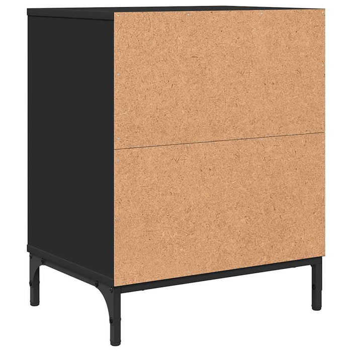 Noptieră cu sertar Negru 49 x 36 x 61 cm Lemn compozit - WALTI WALTI