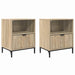 Mese de noptieră cu sertar 2 pcs Stejar sonoma 49 x 36 x 61 cm - WALTI WALTI