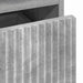 Mese de noptieră 2 pcs Gri beton 49 x 36 x 61 cm Lemn compozit - WALTI WALTI