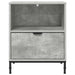 Mese de noptieră 2 pcs Gri beton 49 x 36 x 61 cm Lemn compozit - WALTI WALTI