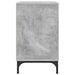 Mese de noptieră 2 pcs Gri beton 49 x 36 x 61 cm Lemn compozit - WALTI WALTI