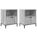 Mese de noptieră 2 pcs sonoma gri 49 x 36 x 61 cm Lemn compozit - WALTI WALTI