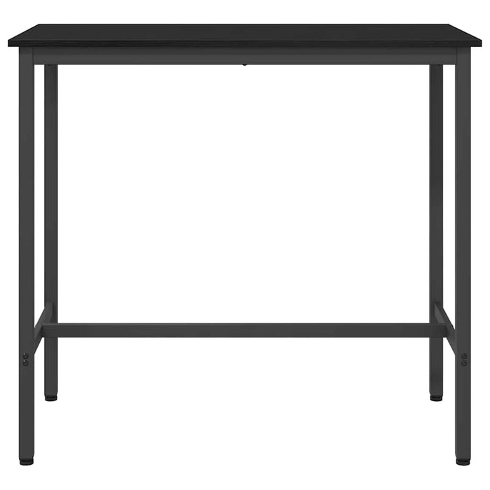 masă Stejar Negru 100 x 50 x 90,5 cm Lemn ingineresc și oțel - WALTI WALTI
