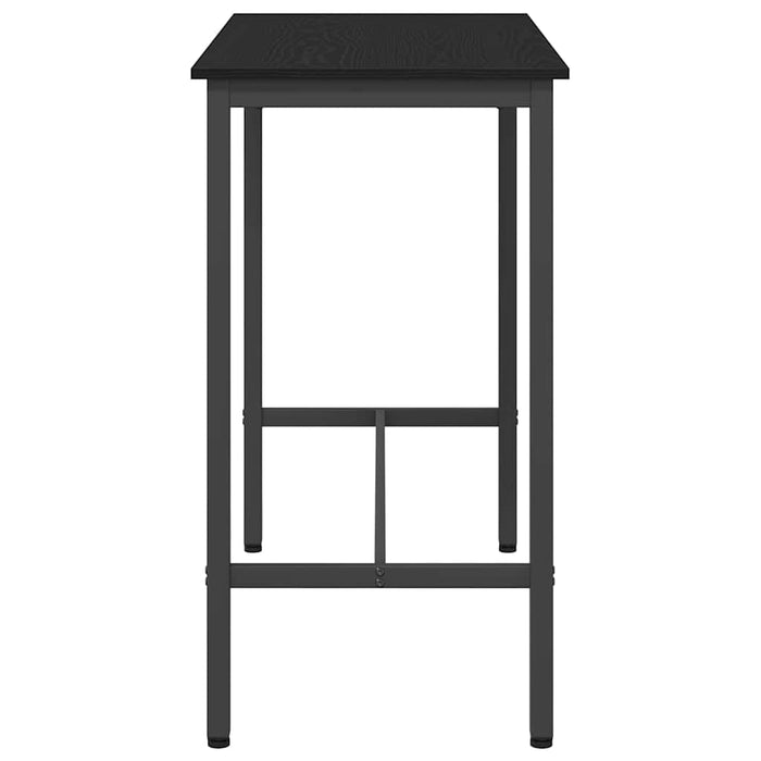 masă Stejar Negru 100 x 50 x 90,5 cm Lemn ingineresc și oțel - WALTI WALTI