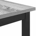 masă Gri Sonoma 100 x 40 x 100,5 cm Lemn ingineresc și oțel - WALTI WALTI