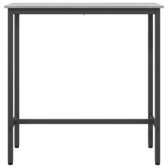 masă Gri Sonoma 100 x 40 x 100,5 cm Lemn ingineresc și oțel - WALTI WALTI