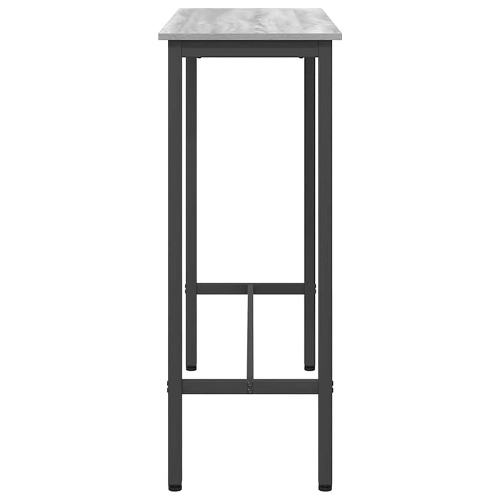 masă Gri Sonoma 100 x 40 x 100,5 cm Lemn ingineresc și oțel - WALTI WALTI