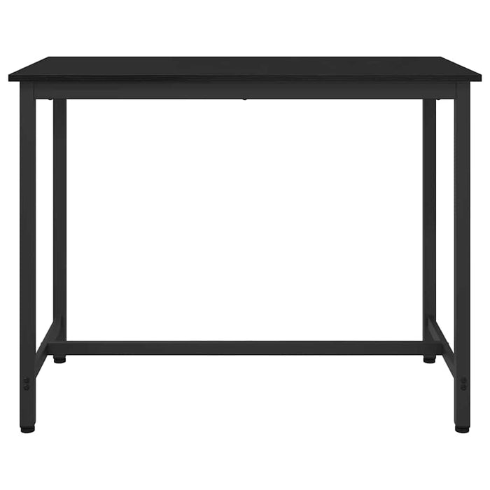 masă Stejar Negru 100 x 50 x 76,5 cm Lemn ingineresc și oțel - WALTI WALTI