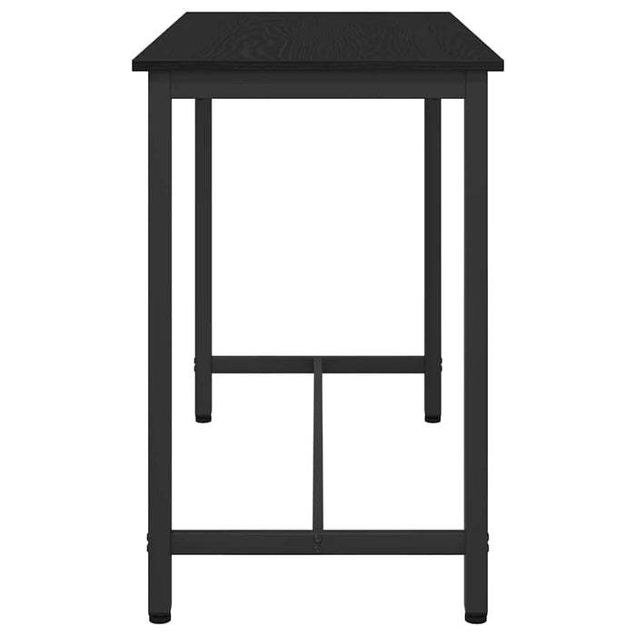 masă Stejar Negru 100 x 50 x 76,5 cm Lemn ingineresc și oțel - WALTI WALTI