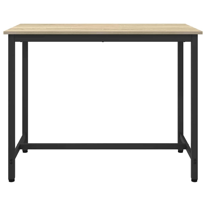 masă Stejar Sonoma 100 x 50 x 76,5 cm Lemn ingineresc și oțel - WALTI WALTI