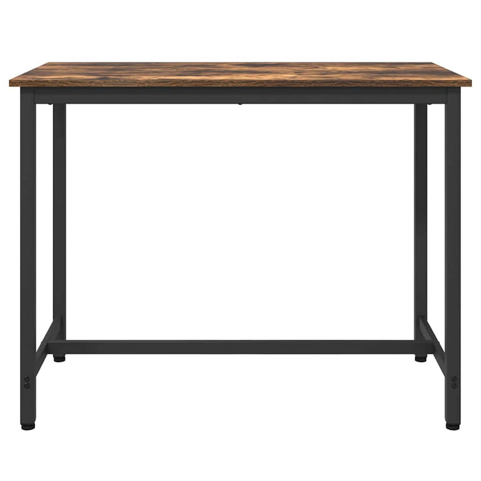 masă Stejar fumuriu 100 x 50 x 76,5 cm Lemn ingineresc și oțel - WALTI WALTI
