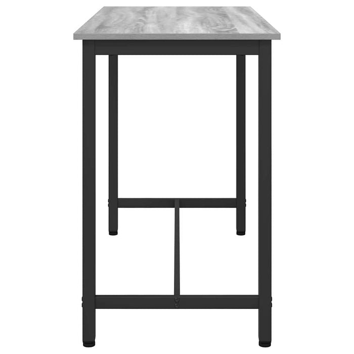 masă Gri Sonoma 100 x 50 x 76,5 cm Lemn ingineresc și oțel - WALTI WALTI