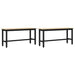 Bancă de Dining 2 pcs Stejar Sonoma 100 x 32,5 x 48,5 cm - WALTI WALTI