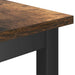 Bancă de Dining Stejar fumuriu 100 x 32,5 x 48,5 cm - WALTI WALTI