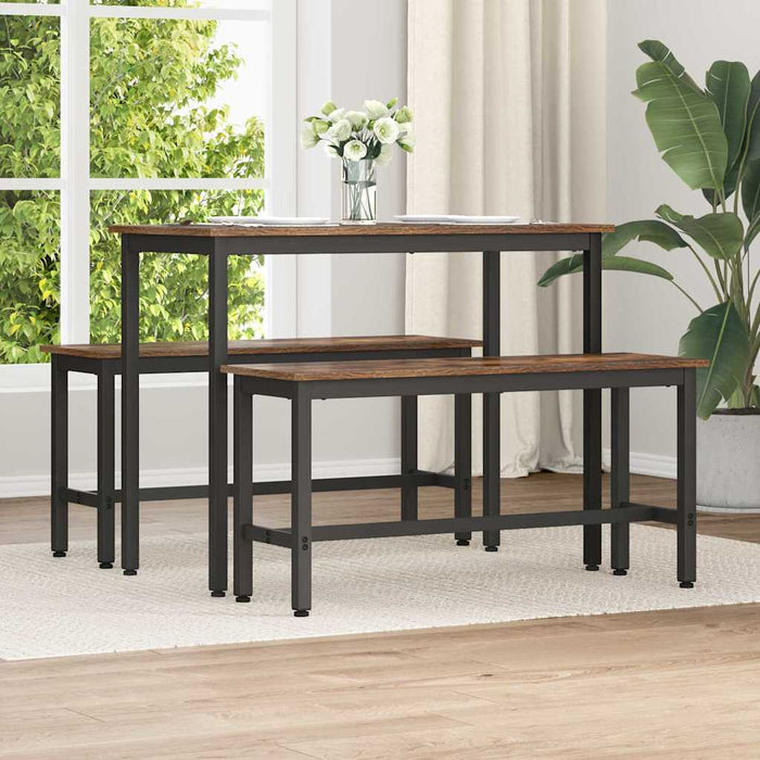 Bancă de Dining Stejar fumuriu 100 x 32,5 x 48,5 cm - WALTI WALTI