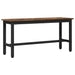 Bancă de Dining Stejar fumuriu 100 x 32,5 x 48,5 cm - WALTI WALTI