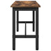 Bancă de Dining Stejar fumuriu 100 x 32,5 x 48,5 cm - WALTI WALTI
