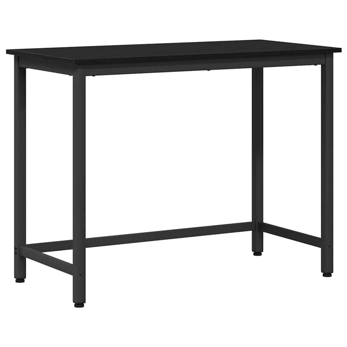 masă Stejar Negru 80 x 50 x 76,5 cm Lemn ingineresc și oțel - WALTI WALTI