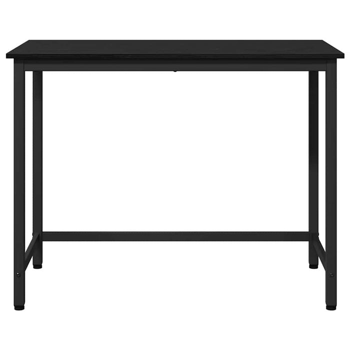 masă Stejar Negru 80 x 50 x 76,5 cm Lemn ingineresc și oțel - WALTI WALTI