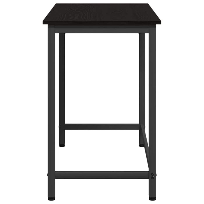 masă Stejar Negru 80 x 50 x 76,5 cm Lemn ingineresc și oțel - WALTI WALTI