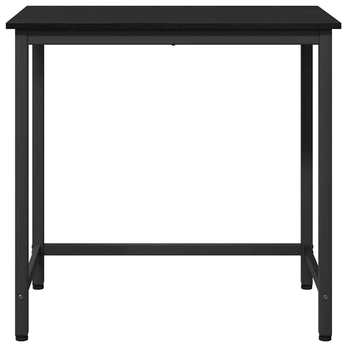 masă Stejar Negru 100 x 50 x 76,5 cm Lemn ingineresc și oțel - WALTI WALTI