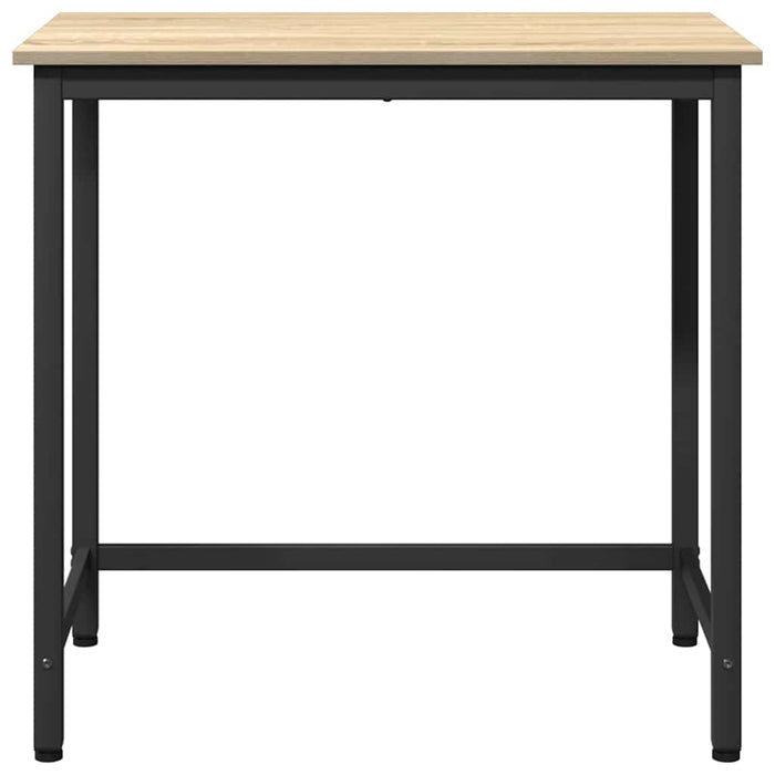 masă Stejar Sonoma 100 x 50 x 76,5 cm Lemn ingineresc și oțel - WALTI WALTI