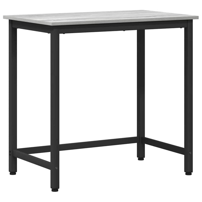 masă Gri Sonoma 100 x 50 x 76,5 cm Lemn ingineresc și oțel - WALTI WALTI