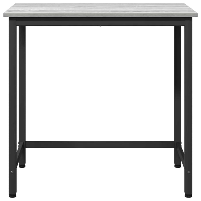masă Gri Sonoma 100 x 50 x 76,5 cm Lemn ingineresc și oțel - WALTI WALTI