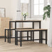 Bancă de Dining natural 100 x 32,5 x 49 cm Lemn masiv de pin - WALTI WALTI