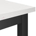 Bancă de Dining Alb 100 x 32,5 x 49 cm Lemn masiv de pin - WALTI WALTI