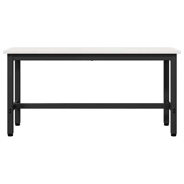 Bancă de Dining Alb 100 x 32,5 x 49 cm Lemn masiv de pin - WALTI WALTI