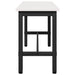 Bancă de Dining Alb 100 x 32,5 x 49 cm Lemn masiv de pin - WALTI WALTI