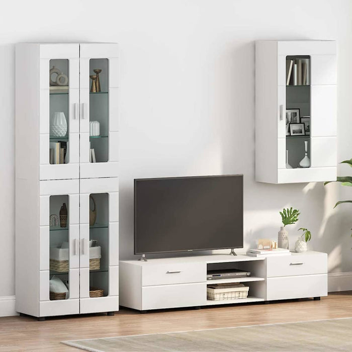 Dulap din Lemn cu depozitare Alb 50 x 29 x 100 cm Lemn compozit - WALTI WALTI