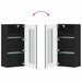 Dulap din Lemn Negru 50 x 29 x 100 cm Lemn compozit - WALTI WALTI