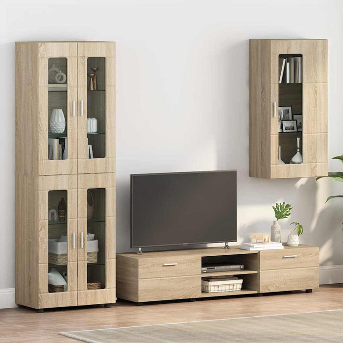 Dulap din Lemn Stejar Sonoma 50 x 29 x 100 cm Lemn compozit - WALTI WALTI